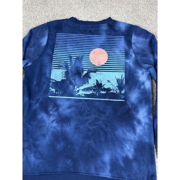 Beach Boys Sweatshirt Mens XL Blue Tie Dye Crewneck Pullover Graphic Band - Picture 7 of 11